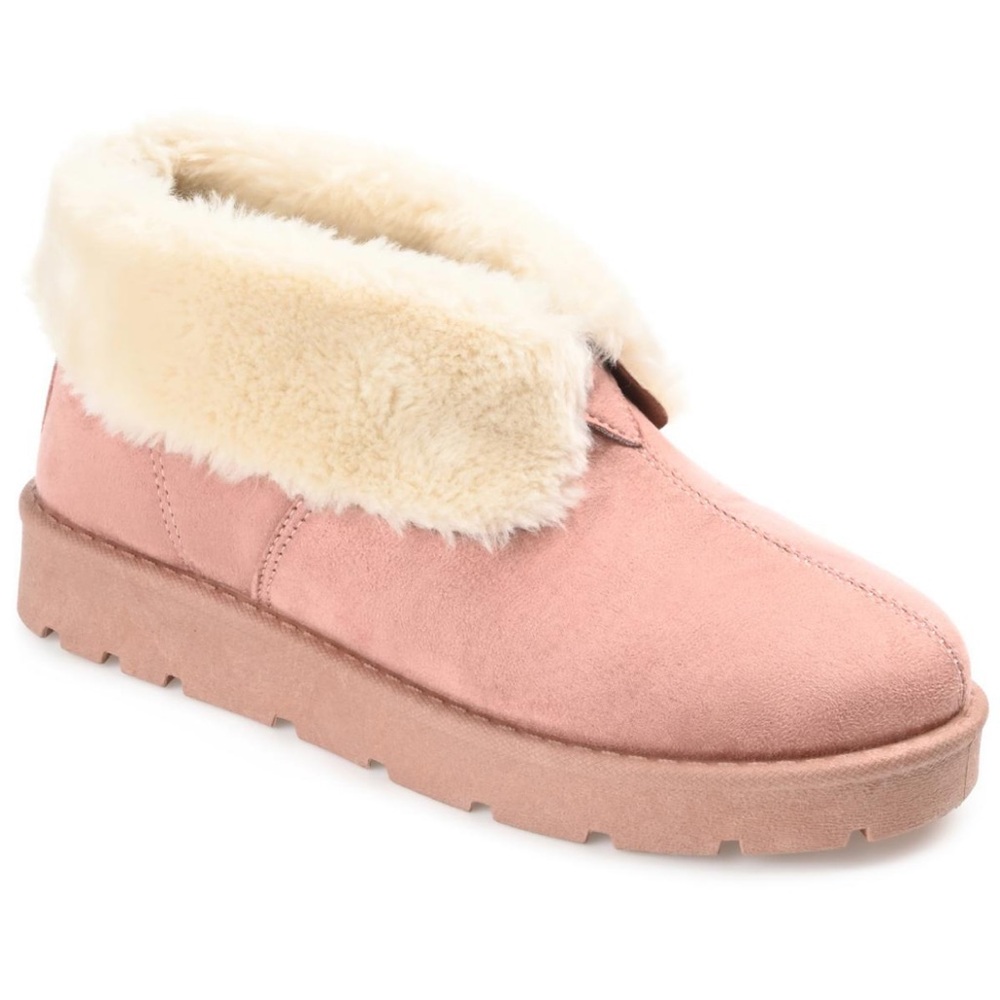 Journee Collection Pink 8.5 Medium Womens US